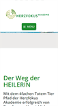 Mobile Screenshot of herzfokus-akademie.com