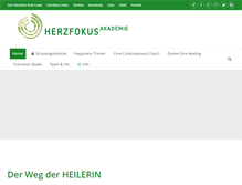 Tablet Screenshot of herzfokus-akademie.com